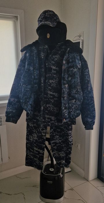 Форма камуфляж синий пиксель