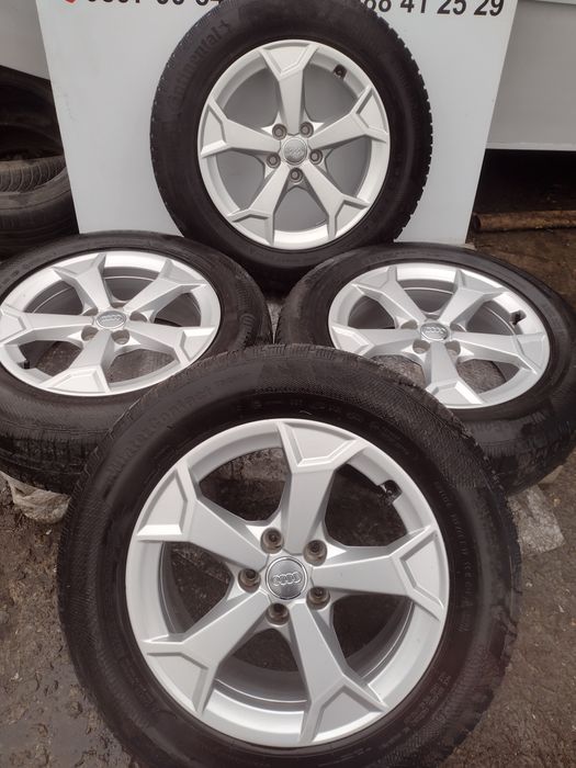 Почти нови 17-5х112 ЕТ38 6.5j Audi Q3