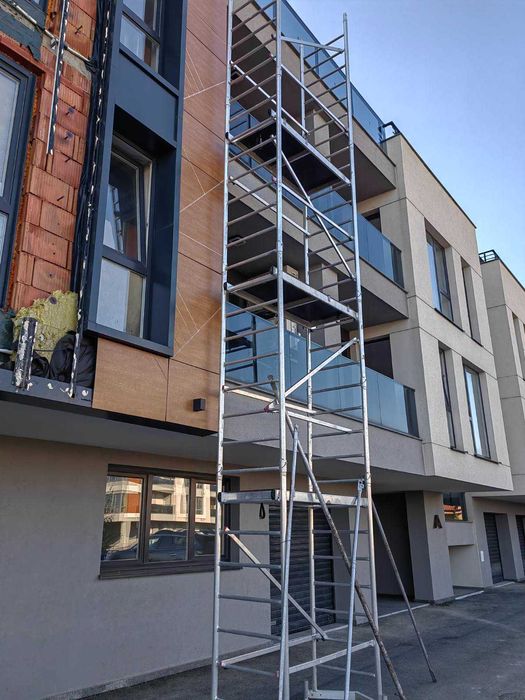 Мобилни алуминиеви скелета под наем - Размери по ваш избор!