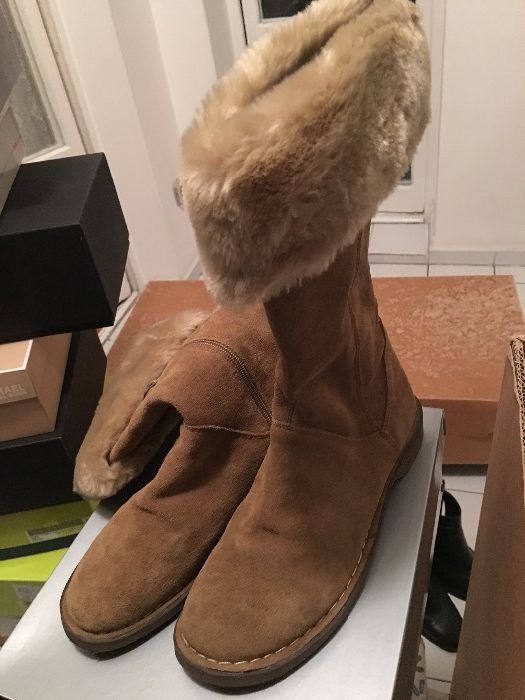 Велурени ботуши Tom Tailor