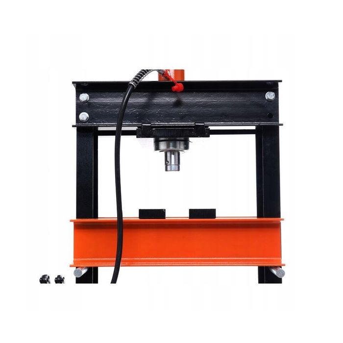 Presa hidraulica pneumatica, capacitate 20 tone, cu piston glisant si