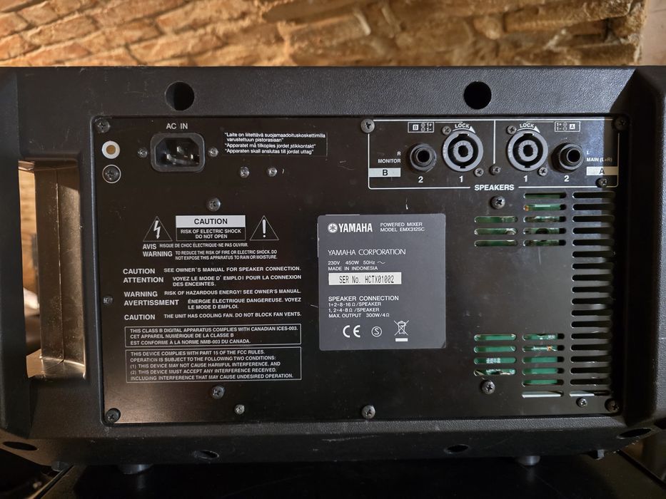 Mixer Phonic Pwp K12 case/Behringer Pmp5000/Yamaha Emx312sc