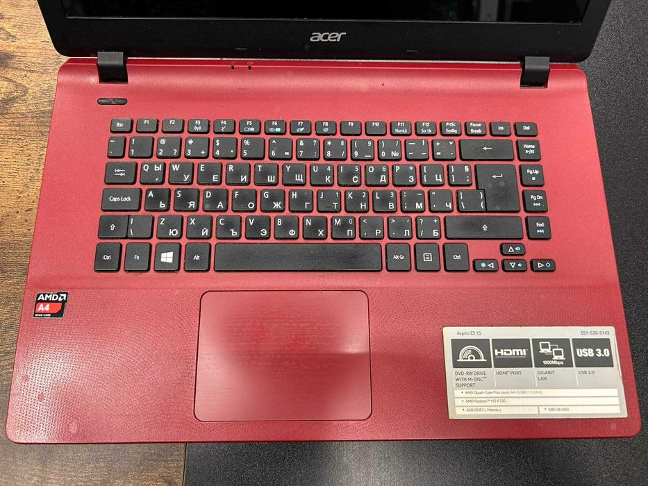 Лаптоп Asus Aspire ES 15