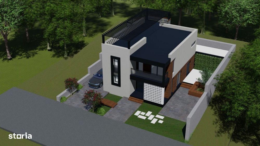 Casa eleganta de vanzare in Sorogari, Iasi – 240 mp utili, 600 mp te