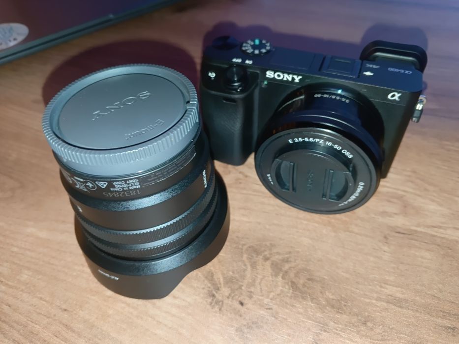 Продам камеру Sony A6400 + 10×20mm объектив