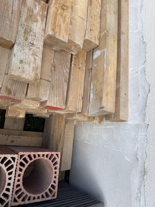 Дървени греди 10х10 / 132см