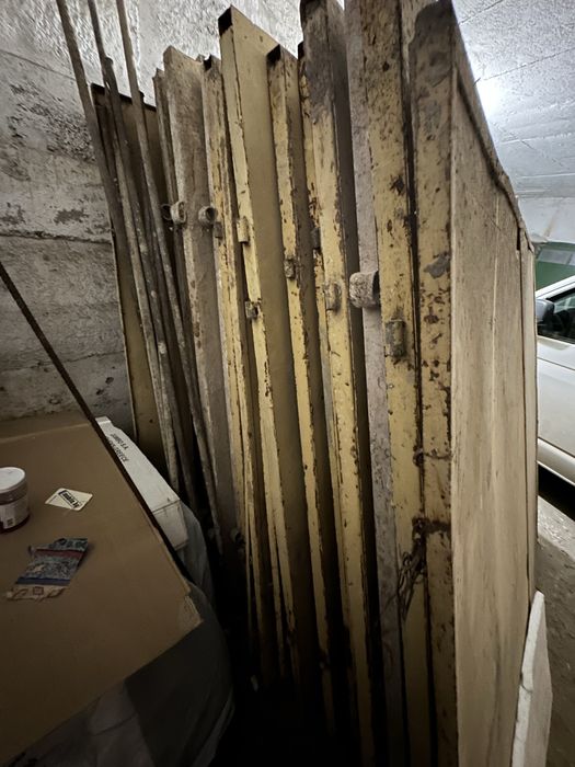 Използвана метална ограда, 25броя пана с размери 200/200 см, ламарина