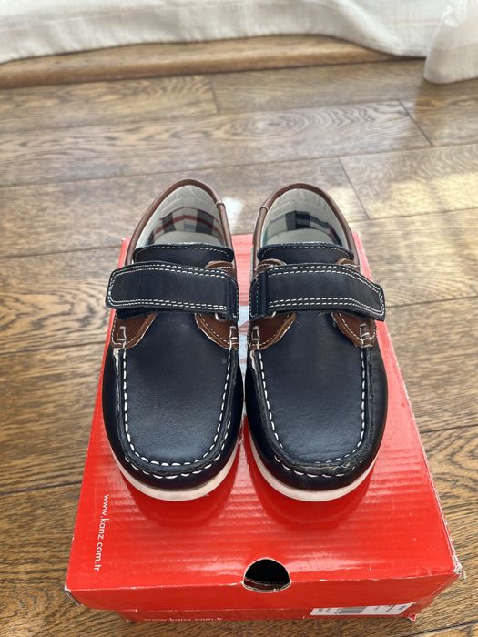 Детски кожени обувки KANZ