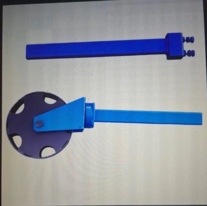 Tocator cu prinderea frontală pentru motocultor si tractoras