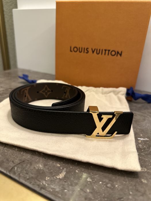 Curea originala Louis Vuitton reversibila LV noua