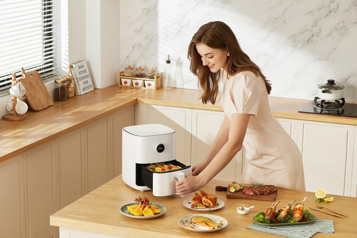 Аэрофритюрница Xiaomi Mi Smart Air Fryer 3.5L White: 83 у.е. - Oshxona  uchun boshqa texnika Toshkent на Olx