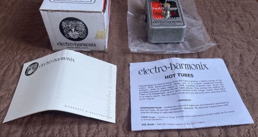 Electro-Harmonix Hot Tubes overdrive