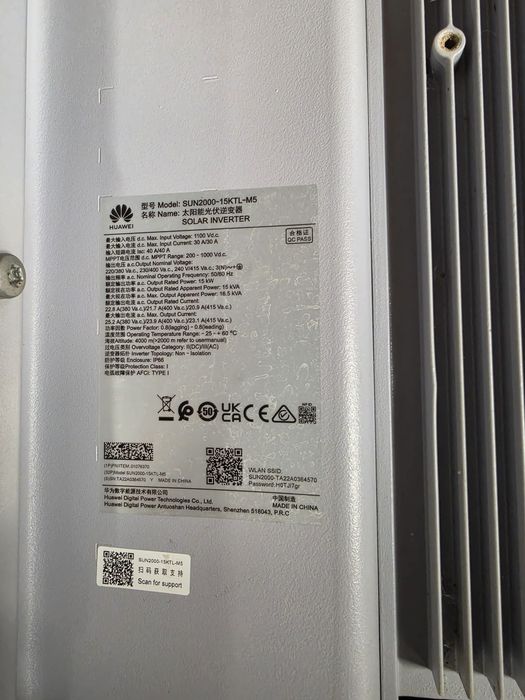 Huawei SUN2000-15KTL-M5 – 15 kW, trifazat