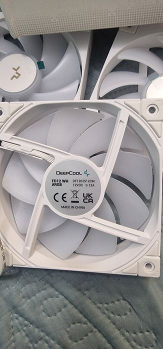 Fan куллер Вентиляторы DeepCool FD12 WH