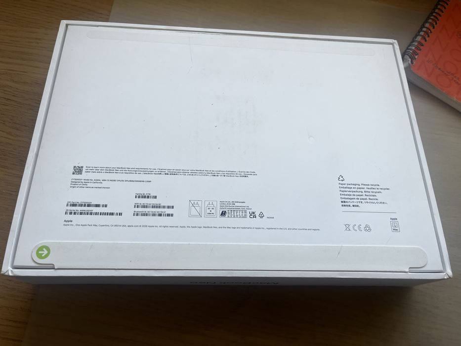 Macbook Neo, 256 GB