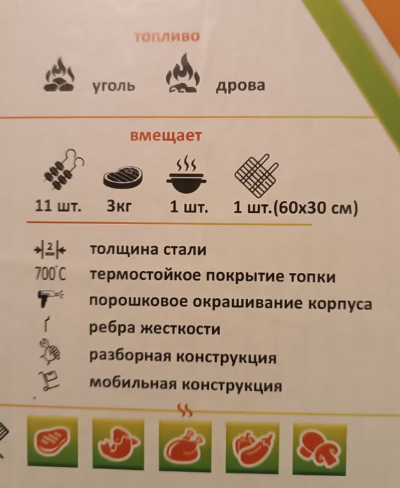 Мангал заводской