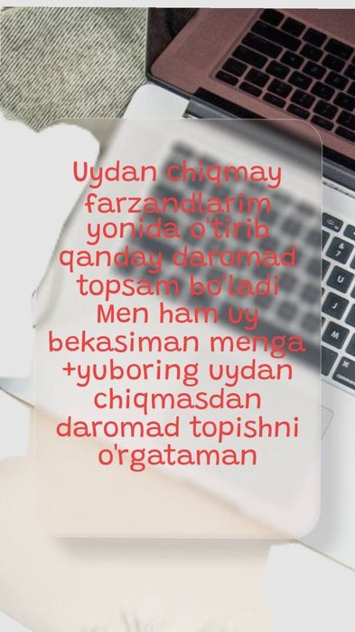 bu ishimizning maqsadi va mening maqsadm sizni daromadga chiqazish