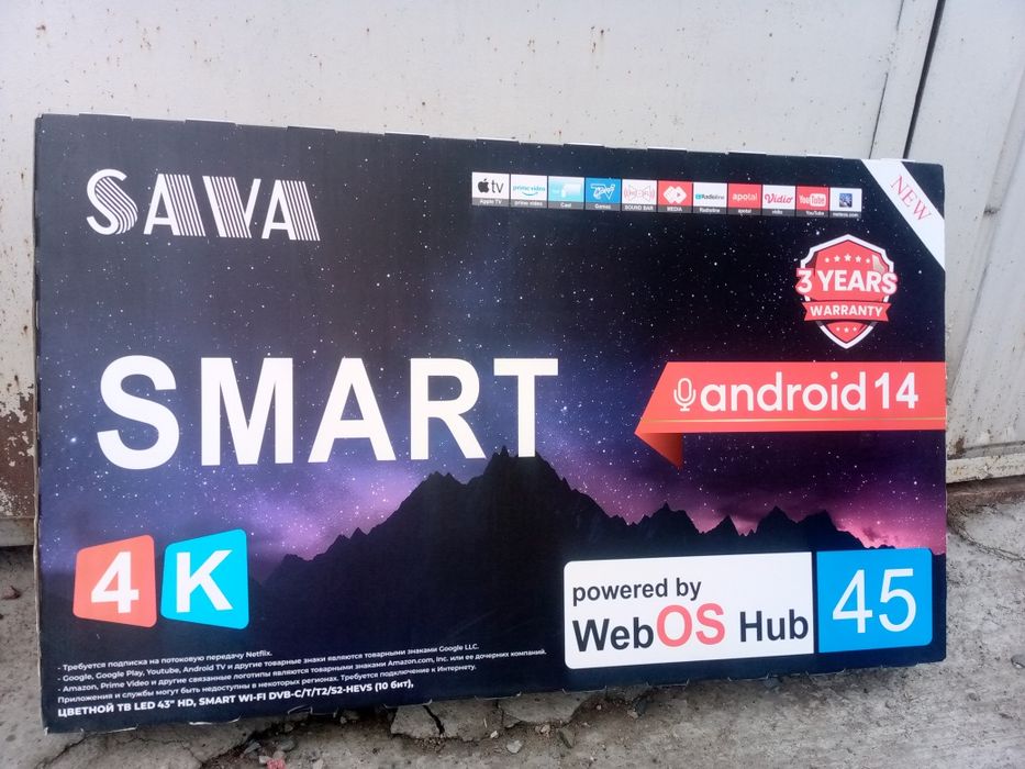 Телевизор Samsung 43 smart доставка аделна