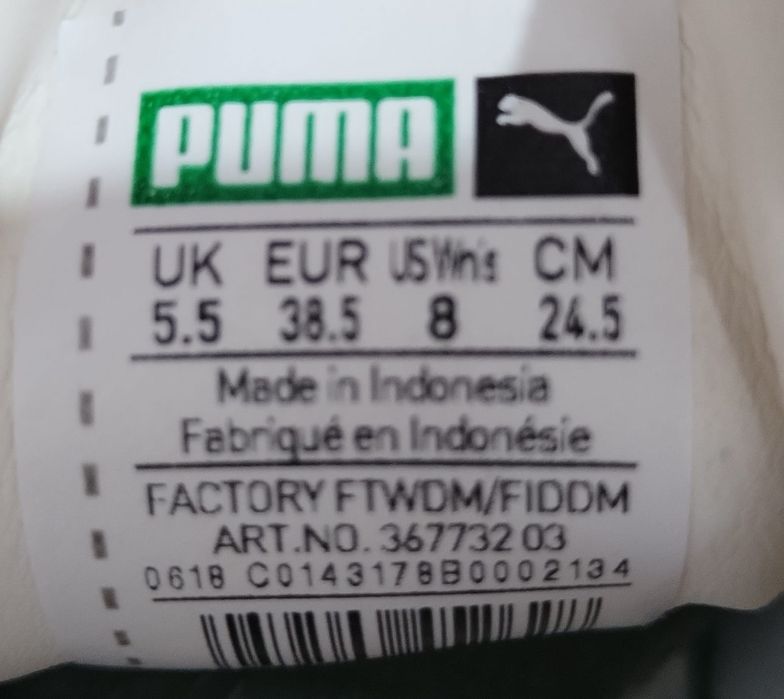 Adidași Puma Nr 38 2 perechi