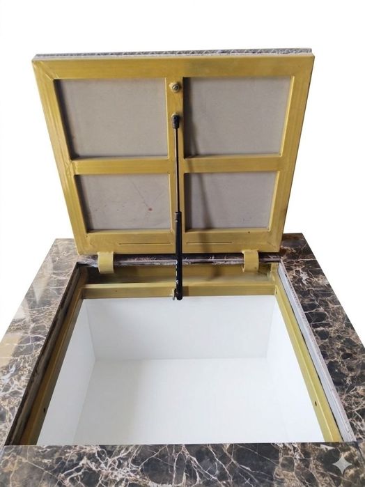 Напольный люк с газовым амортизаторам от производителя