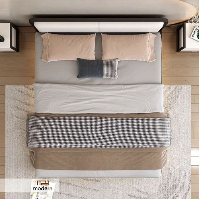 Двуспальная  Кровать Loft krovat темир крават metal kalavat Paryashi