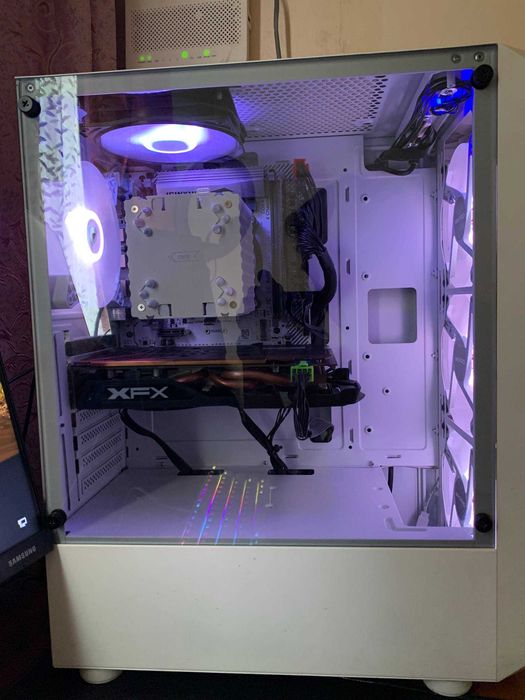 Продам белый мощный пк xeon e5 2690v3