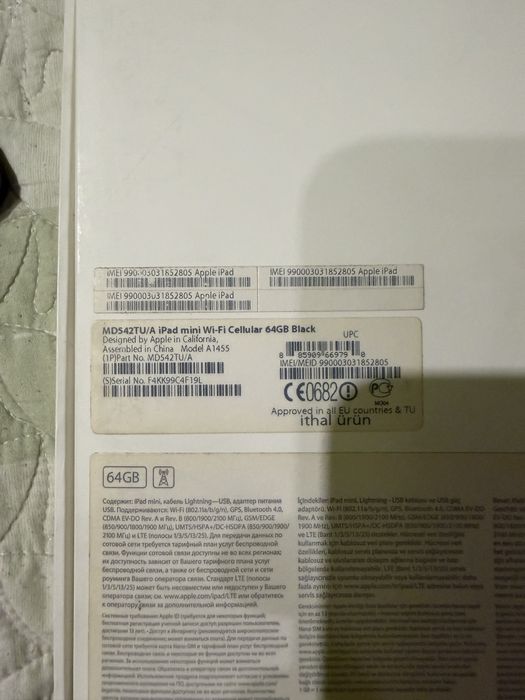 Ipad mini первого поколения