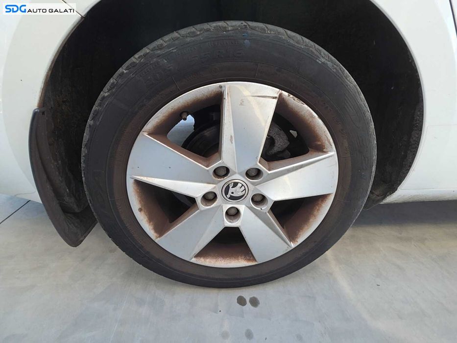 Set 4 Jante Janta Roata Roti Aluminiu 205 55 16 R16 Volkswagen Caddy 3 2004 - 2015 PCD 5x112 CB 57.1 [Q8651]