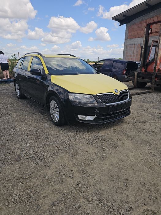 Dezmembrari piese skoda octavia 3 an 2016,neagra, 1,6 tdi dsg combi cod motor cxx 81 kw
