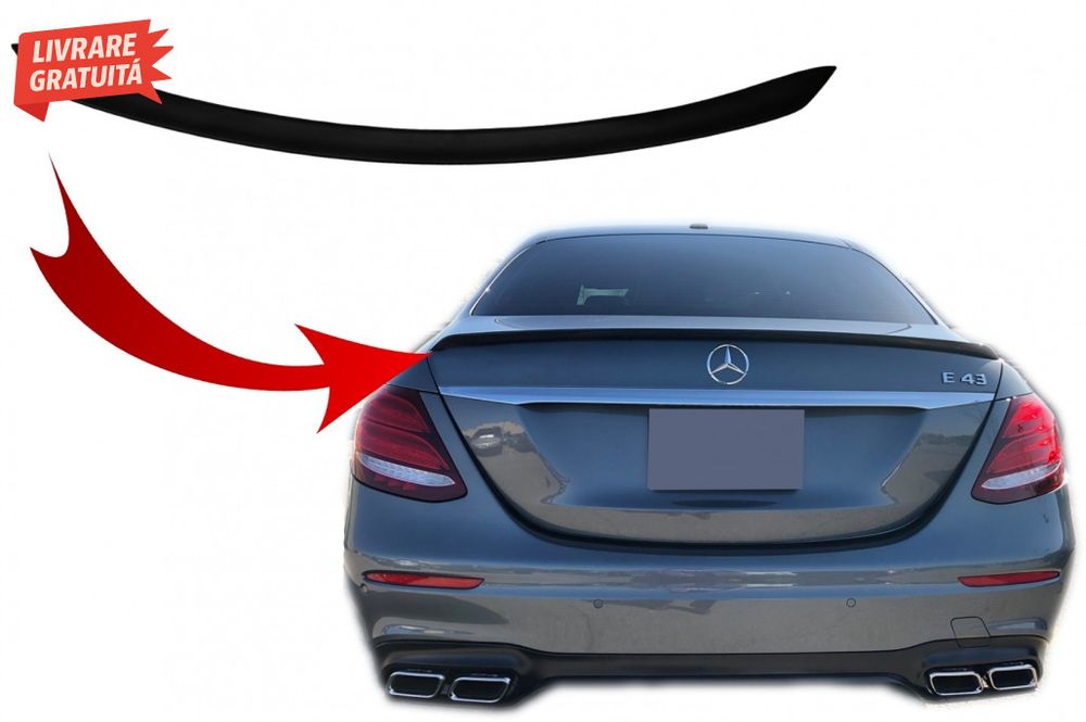 Eleron Portbagaj Mercedes E-Class W213 (2016-up) Negru Mat