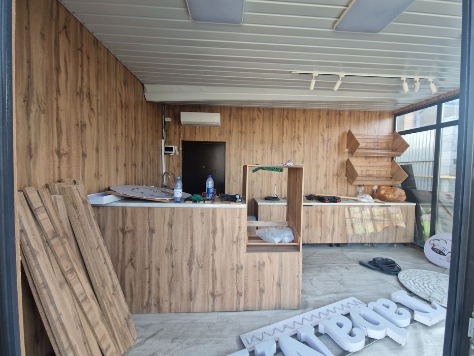 Киоск 5 ×4 утеплённый