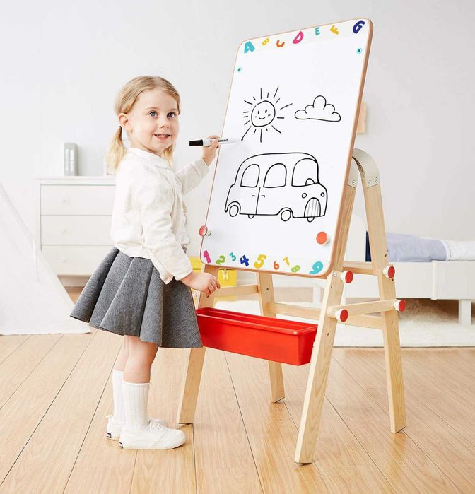 Topbright ! 2в1 Мултифункционална двустранна магнитен статив - маса