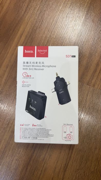 Микрофон Hoco 3in1