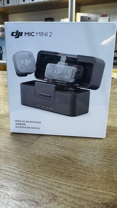 Новинка!! DJI Mic Mini 2 (1TX+ 1 Mobile RX) Kaspi/Halyk Qr/Рассрочка