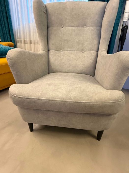 Ътлов диван, фотьойл и табуретка на страхотна цена!