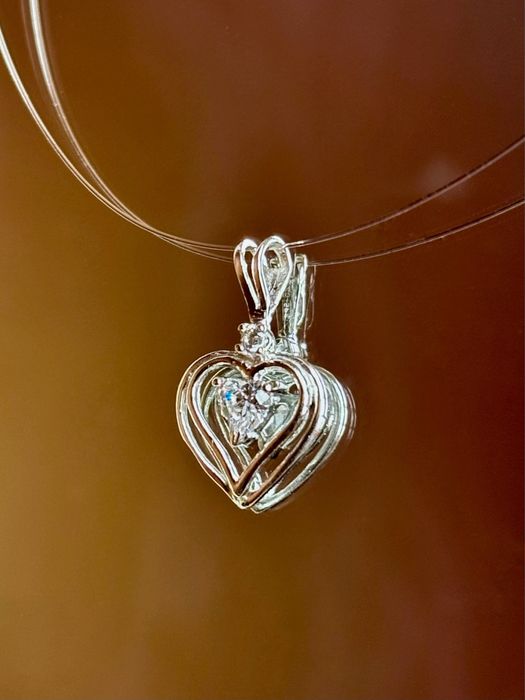 Сребърно колие „AMORE”