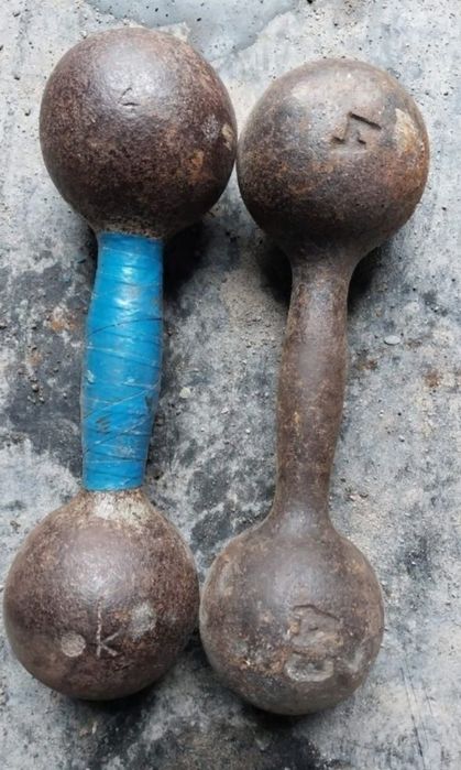 Гантели советские железные.