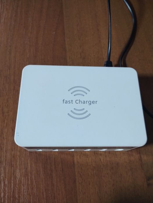 Statie încărcare wireless+usb + type c