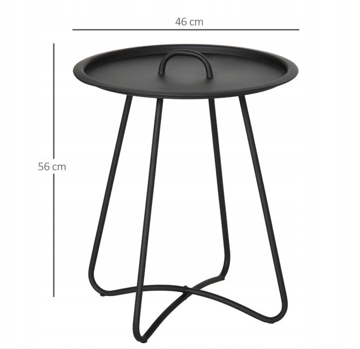 Градинска помощна маса Outsunny