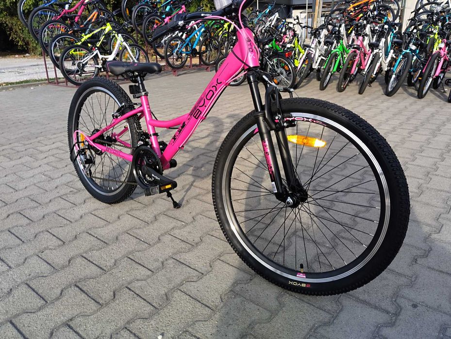 BYOX Велосипед 24" PRINCESS розов