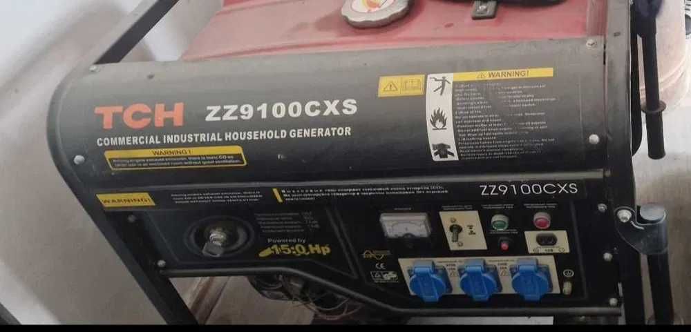 Генератор бензиновый ZZ9100CXS