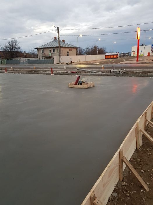 Beton elicopterizat, platforme industriale, beton rutier