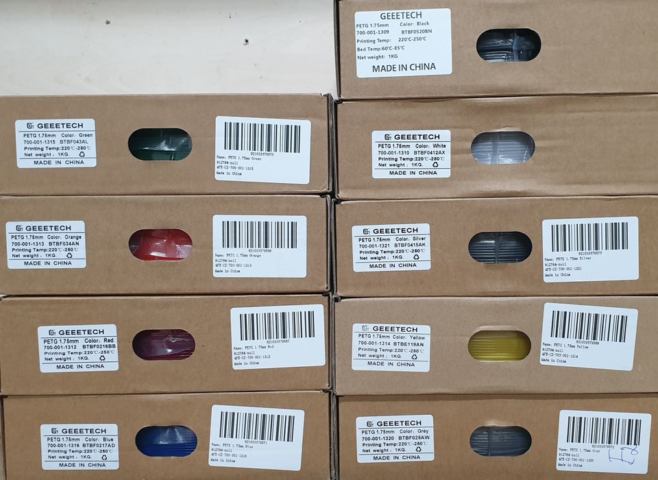 Филамент за 3D принтери - качествен PETG filament GEEETECH