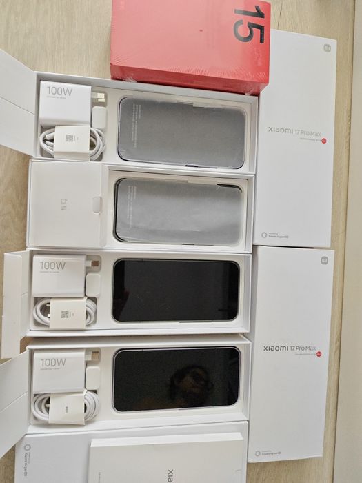 Xiaomi 17 Max Black ,  12/512GB БГ-език
