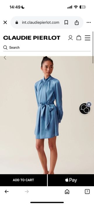 Рокля Claudie Pierlot (sandro) р-р 34