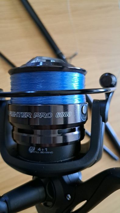 Lansetă By Dome Team Feeder Carp + Mulinetă Power Fighter Pro 6000