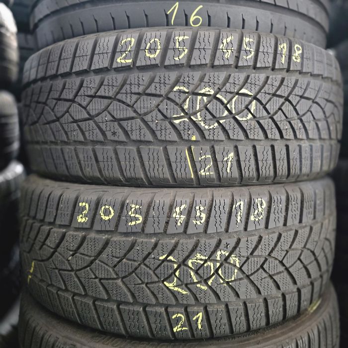 2x 205/45/18 M+S GOODYEAR 2021 Stare excelentă