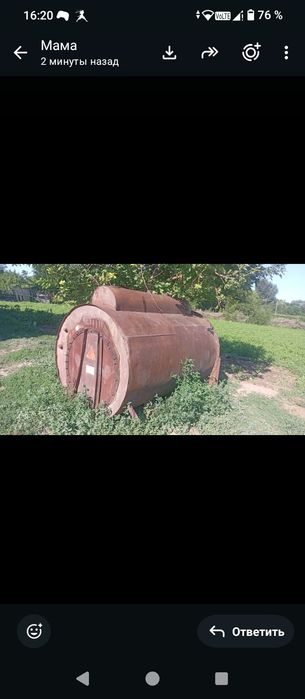 Продам бочку для хранения корма