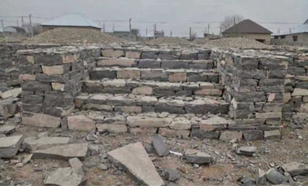 Фундамент таспен қалаймыз