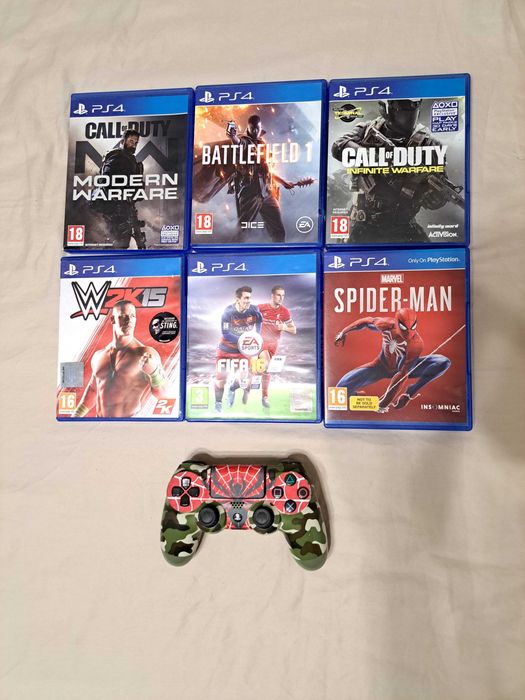PS4  игри и джойстик
